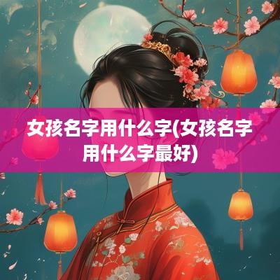 女孩名字用什么字(女孩名字用什么字最好)