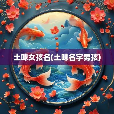 土味女孩名(土味名字男孩)