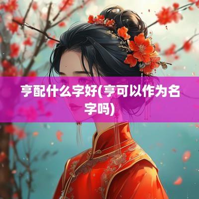 亨配什么字好(亨可以作为名字吗)