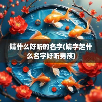 婧什么好听的名字(婧字起什么名字好听男孩)