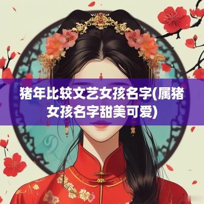 猪年比较文艺女孩名字(属猪女孩名字甜美可爱)