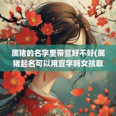 属猪的名字里带萱好不好(属猪起名可以用宣字吗女孩取名)