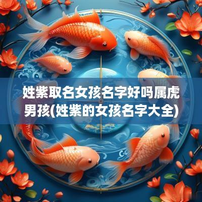 姓紫取名女孩名字好吗属虎男孩(姓紫的女孩名字大全)