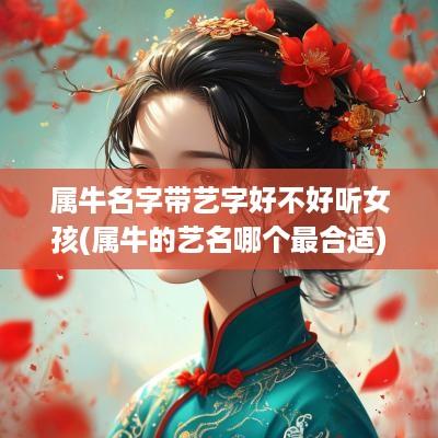 属牛名字带艺字好不好听女孩(属牛的艺名哪个最合适)