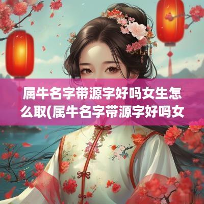 属牛名字带源字好吗女生怎么取(属牛名字带源字好吗女生)