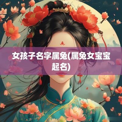 女孩子名字属兔(属兔女宝宝起名)