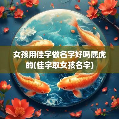 女孩用佳字做名字好吗属虎的(佳字取女孩名字)