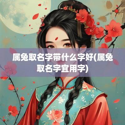 属兔取名字带什么字好(属兔取名字宜用字)