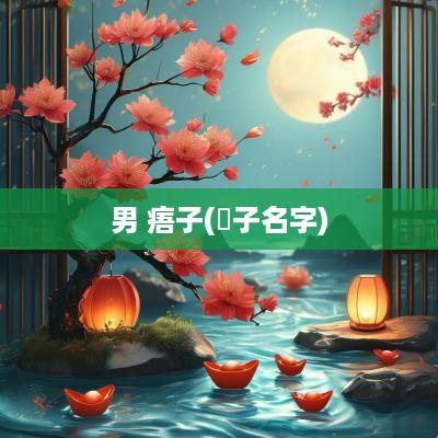 男 痦子(莯子名字)