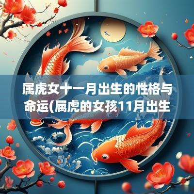 属虎女十一月出生的性格与命运(属虎的女孩11月出生好不好)