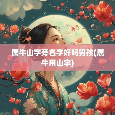 属牛山字旁名字好吗男孩(属牛用山字)