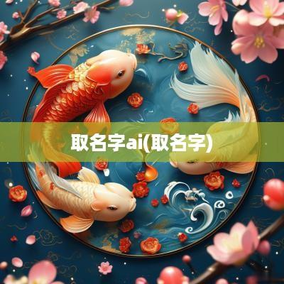 取名字ai(取名字)
