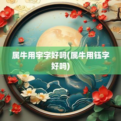 属牛用宇字好吗(属牛用钰字好吗)