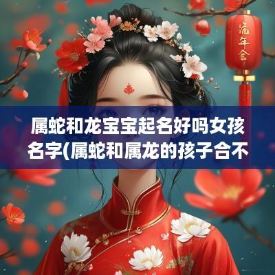 属蛇和龙宝宝起名好吗女孩名字(属蛇和属龙的孩子合不合)