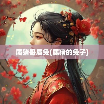 属猪哥属兔(属猪的兔子)