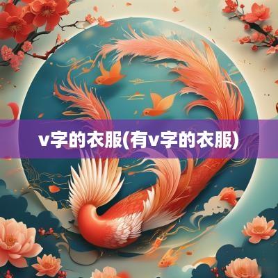 v字的衣服(有v字的衣服)