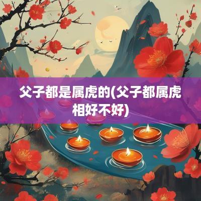 父子都是属虎的(父子都属虎相好不好)