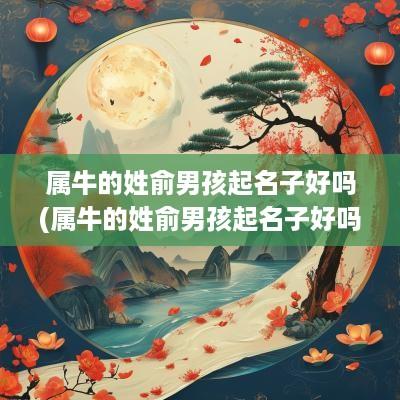 属牛的姓俞男孩起名子好吗(属牛的姓俞男孩起名子好吗视频)