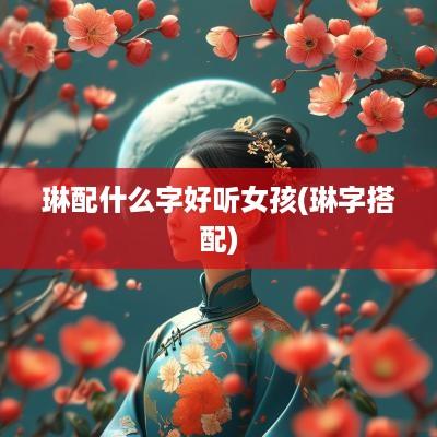 琳配什么字好听女孩(琳字搭配)