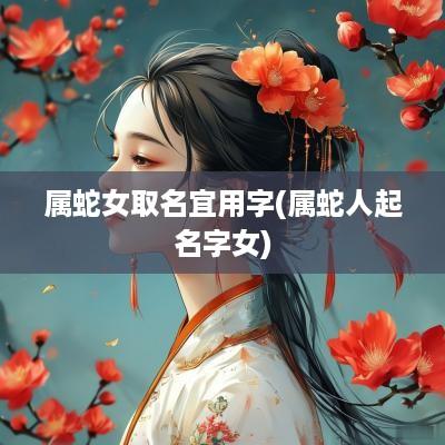 属蛇女取名宜用字(属蛇人起名字女)