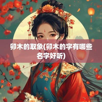 卯木的取象(卯木的字有哪些名字好听)