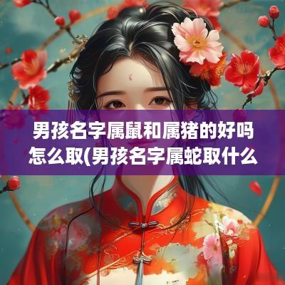 男孩名字属鼠和属猪的好吗怎么取(男孩名字属蛇取什么好)