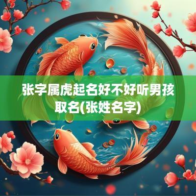 张字属虎起名好不好听男孩取名(张姓名字)