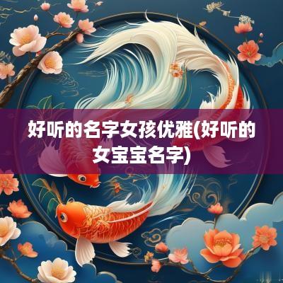 好听的名字女孩优雅(好听的女宝宝名字)