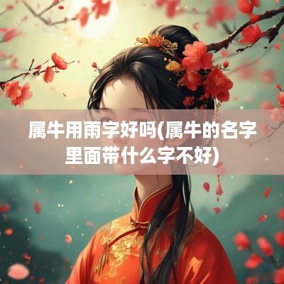 属牛用雨字好吗(属牛的名字里面带什么字不好)