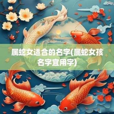 属蛇女适合的名字(属蛇女孩名字宜用字)
