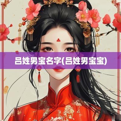 吕姓男宝名字(吕姓男宝宝)