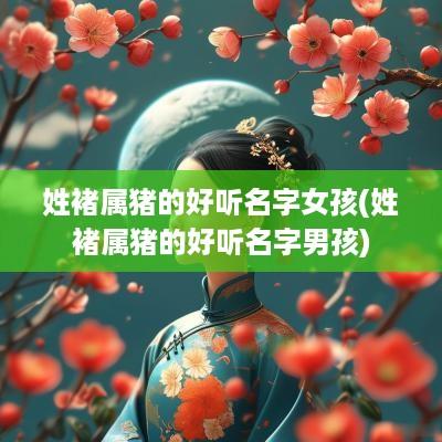 姓褚属猪的好听名字女孩(姓褚属猪的好听名字男孩)