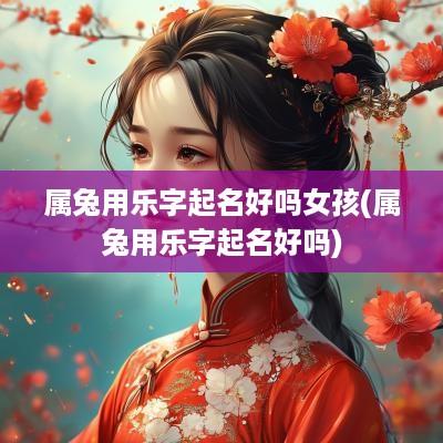 属兔用乐字起名好吗女孩(属兔用乐字起名好吗)