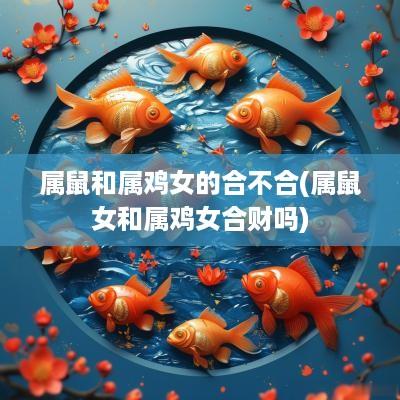 属鼠和属鸡女的合不合(属鼠女和属鸡女合财吗)