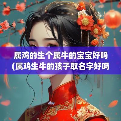 属鸡的生个属牛的宝宝好吗(属鸡生牛的孩子取名字好吗女孩)