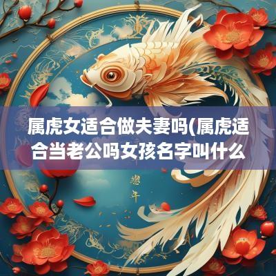 属虎女适合做夫妻吗(属虎适合当老公吗女孩名字叫什么)