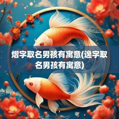 熠字取名男孩有寓意(逸字取名男孩有寓意)
