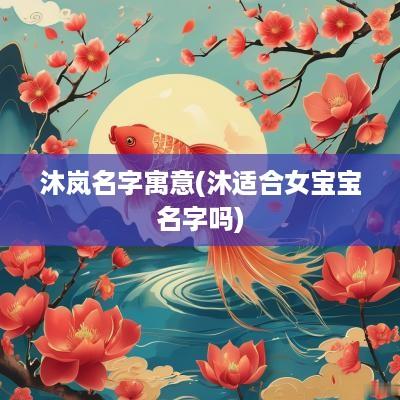 沐岚名字寓意(沐适合女宝宝名字吗)