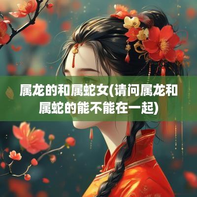 属龙的和属蛇女(请问属龙和属蛇的能不能在一起)