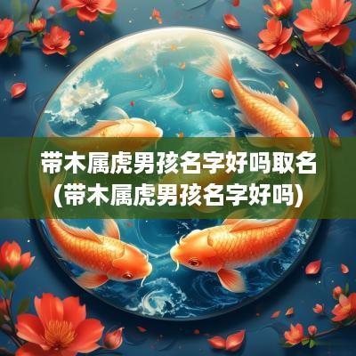 带木属虎男孩名字好吗取名(带木属虎男孩名字好吗)