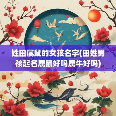 姓田属鼠的女孩名字(田姓男孩起名属鼠好吗属牛好吗)