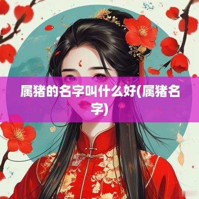 属猪的名字叫什么好(属猪名字)