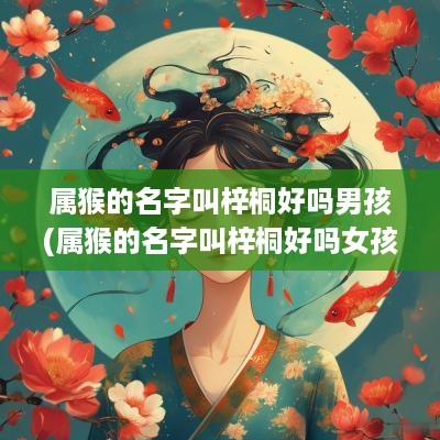 属猴的名字叫梓桐好吗男孩(属猴的名字叫梓桐好吗女孩)