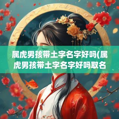 属虎男孩带土字名字好吗(属虎男孩带土字名字好吗取名)