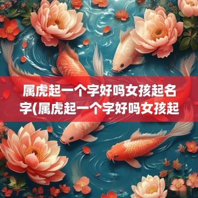 属虎起一个字好吗女孩起名字(属虎起一个字好吗女孩起名叫什么)