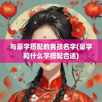 与豪字搭配的男孩名字(豪字和什么字搭配合适)