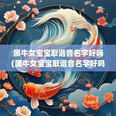 属牛女宝宝取谐音名字好吗(属牛女宝宝取谐音名字好吗怎么取)