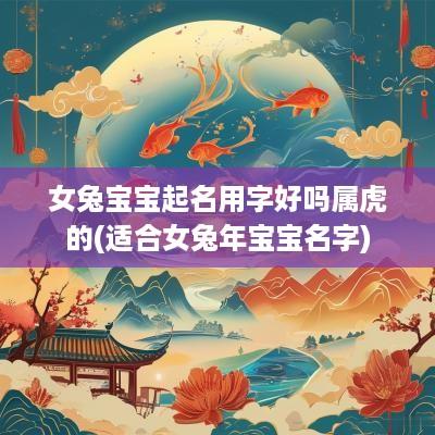 女兔宝宝起名用字好吗属虎的(适合女蛇年宝宝名字)