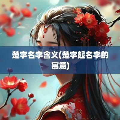 楚字名字含义(楚字起名字的寓意)