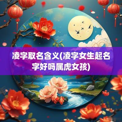 凌字取名含义(凌字女生起名字好吗属虎女孩)